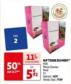 Auchan Igp terre du midi offre