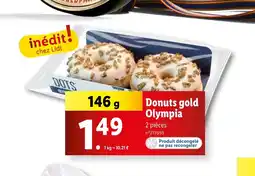 Donuts gold Olympia 2 pièces