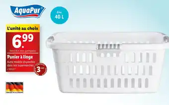 Lidl Panier à linge offre