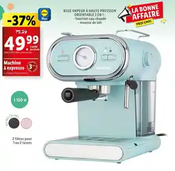 Lidl SILVERCREST Machine à expresso offre