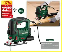 Lidl PARKSIDE Scie sauteuse pendulaire offre