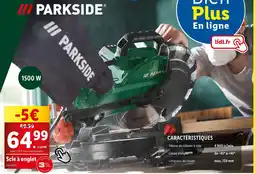 Lidl PARKSIDE Scie à onglet offre