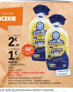E.Leclerc SPAETZLE offre