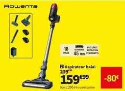 Rowenta - aspirateur balai