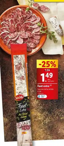 Lidl Sol mar - fuet extra offre