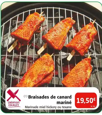 Colruyt Braisades de canard mariné offre