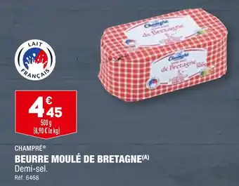 ALDI CHAMPRÉ BEURRE MOULÉ DE BRETAGNE offre