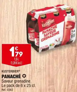 ALDI KUSTERBIER PANACHÉ offre