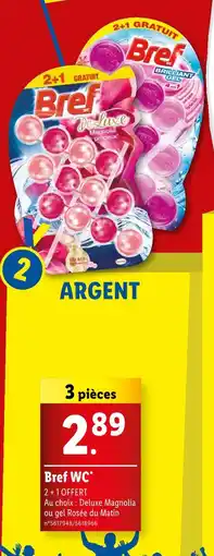 Lidl Bref Bref WC offre