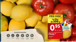 Lidl Citrons offre