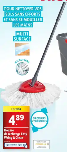 vileda Housse de rechange Easy Wring & Clean