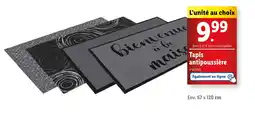 Lidl Tapis antipoussière offre