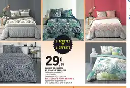 E.Leclerc PARURE DE COUETTE ET 2 TAIES D'OREILLERS offre