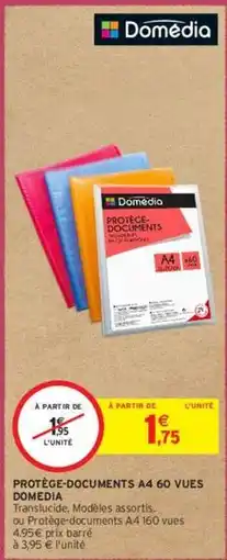 Intermarché Domedia - protège-documents a4 60 vues offre