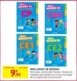 Mon annee de bordas