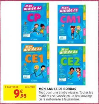 Intermarché Mon annee de bordas offre