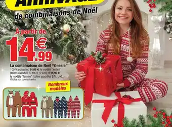 Bazarland La Combinaison De Noël offre