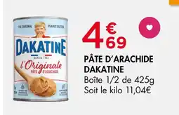 Leader Price PÂTE D'ARACHIDE DAKATINE offre