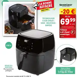 Lidl Friteuse à air chaud numérique offre