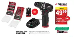 Lidl Perceuse- visseuse sans fil et accessoires offre