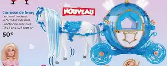 La Grande Récré Carosse de jenny offre