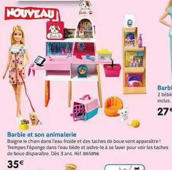 Barbie et son animalerie
