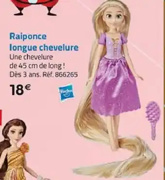 Raiponce longue chevelure