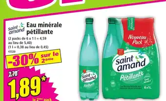 Norma Eau minérale pétillante offre