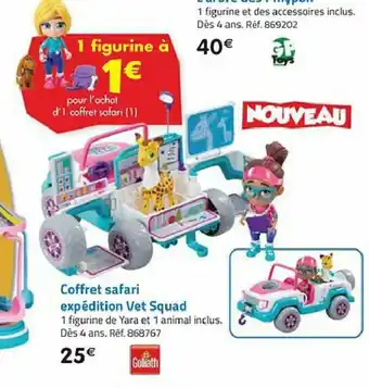 La Grande Récré Coffret safari expédition vet squad offre