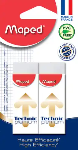 Carrefour Market MAPED 2 gommes Technic premium offre