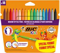 Carrefour Market BIC 18 feutres de coloriage offre