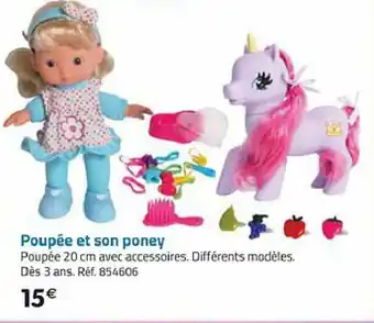 Poupée et son poney