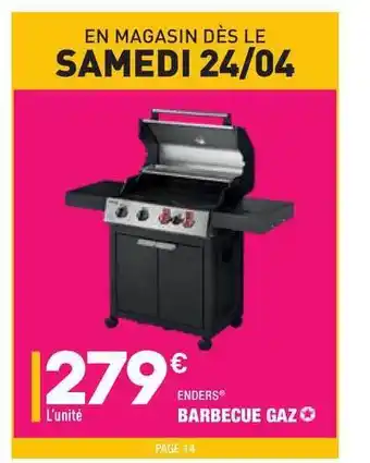 ALDI Barbecue Gaz Enders offre