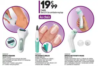ALDI Brosse Pédicure Remington, Polisseur à Ongles Remington, Brosse Nettoyante Visage Remington offre