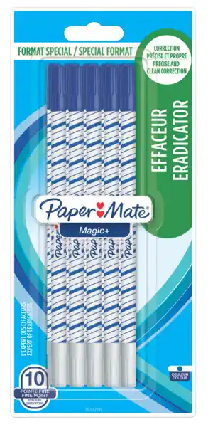 Carrefour PAPER MATE 10 effaceurs Magic + offre