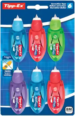 Carrefour TIPP-EX 6 mini rubans correcteurs Twist offre
