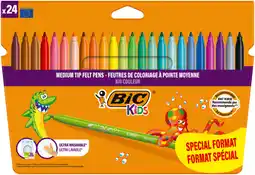 Carrefour BIC KIDS 24 feutres de coloriage offre