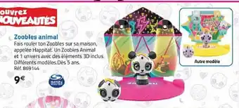 La Grande Récré Zoobles animal offre