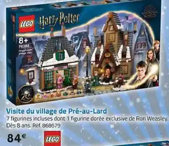 Visite du village de pré-au-lard