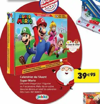 La Grande Récré Calendrier de l'avent super mario offre