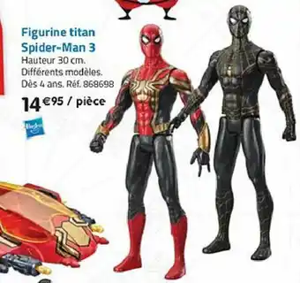 Figurine titan spider-man 3