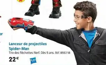 La Grande Récré Lanceur de projecties spider-man offre