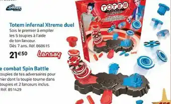 Totem infernal xtreme duel
