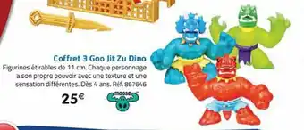 Coffret 3 Goo Jit Zu Dino