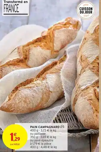 Intermarché PAIN CAMPAGNARD offre