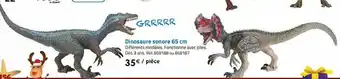 Dinosaure sonore 65 cm