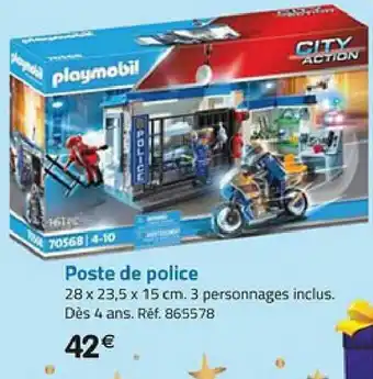 La Grande Récré Poste de police offre