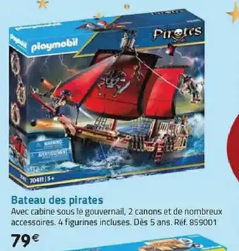 La Grande Récré Bateau des pirates offre