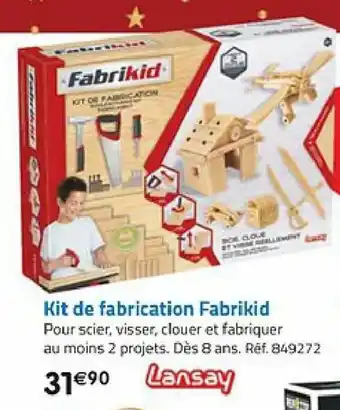 Kit de frabrication Fabrikid