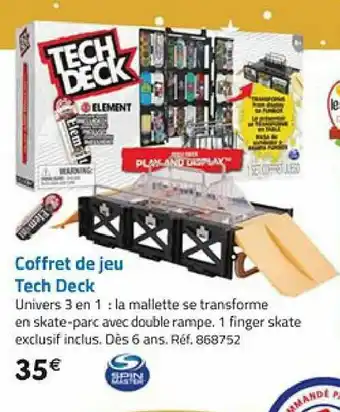 Coffret de Jeu Tech Deck